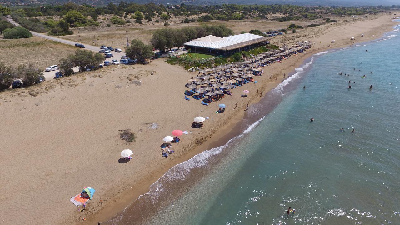 Panelma Villa Tranquil Coastal Retreat In Zacharo Tholon Dış mekan fotoğraf